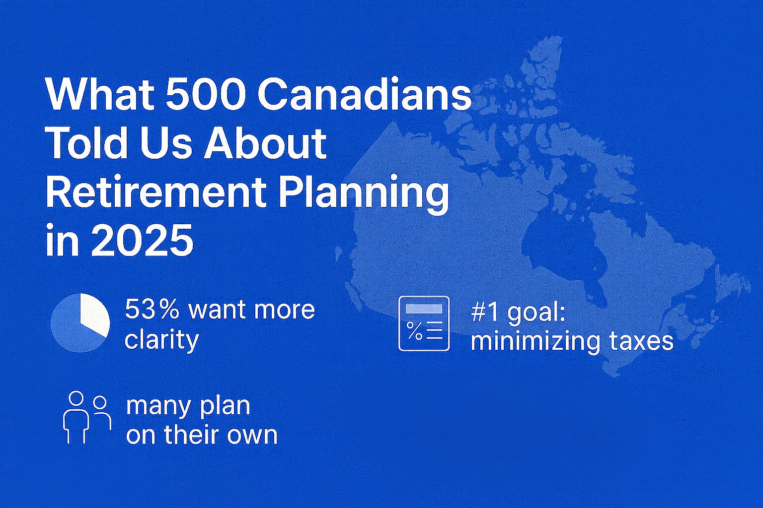 What 500 Canadians Told Us About Retirement Planning in 2025