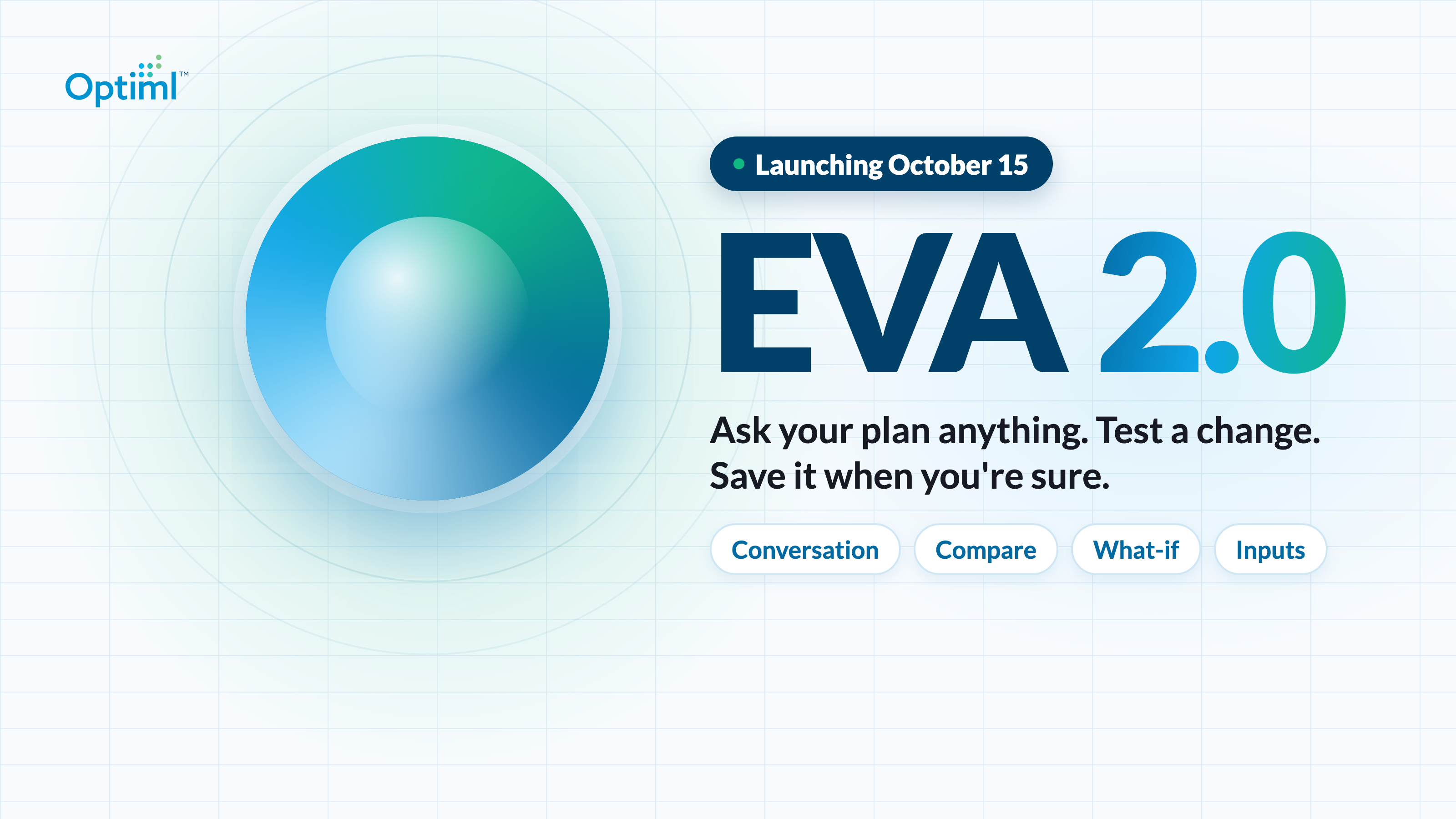 Voici EVA 2.0 : posez une question à votre plan de retraite, testez un changement et enregistrez-le en quelques minutes