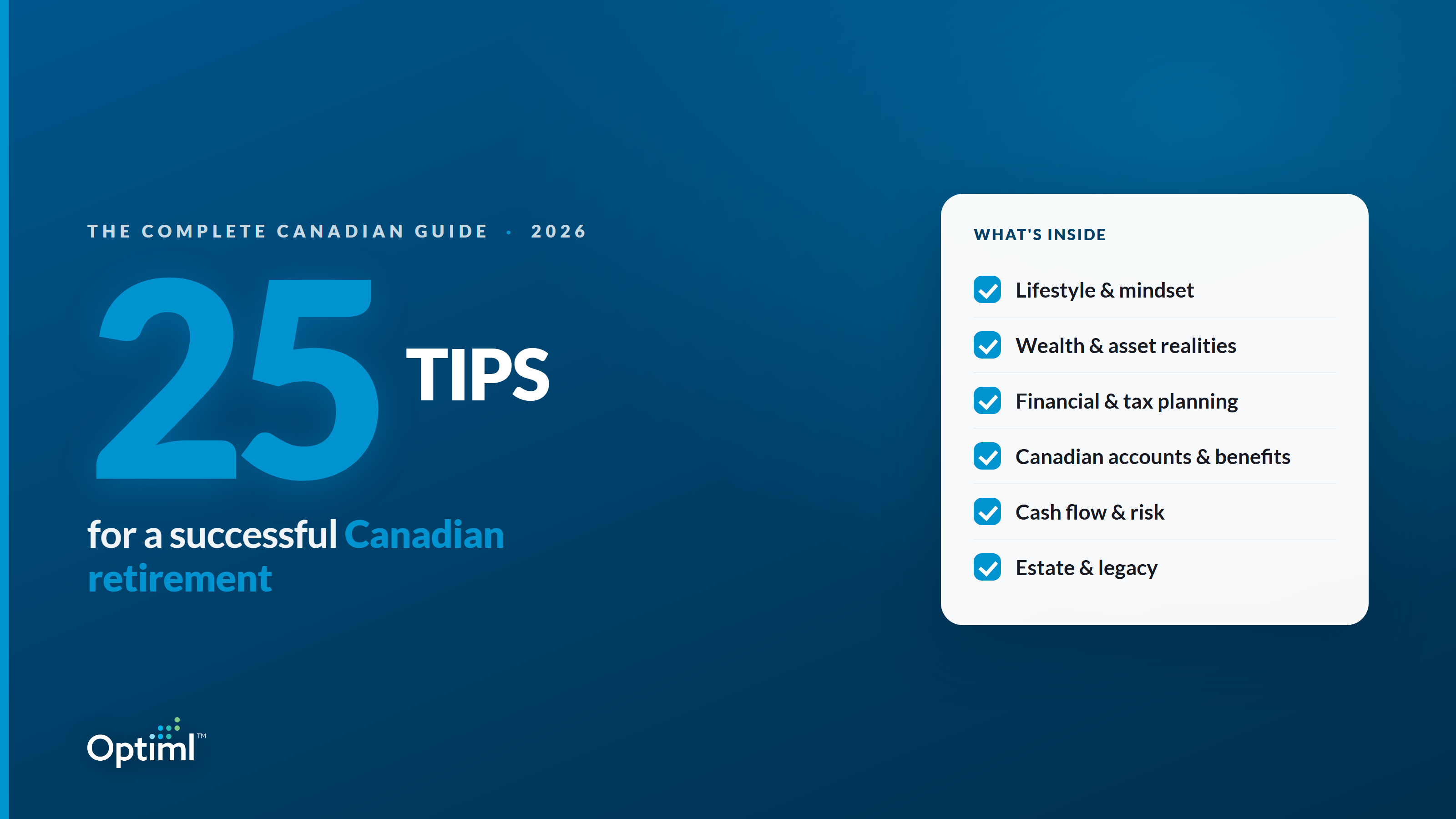 25 Tips for a Successful Canadian Retirement